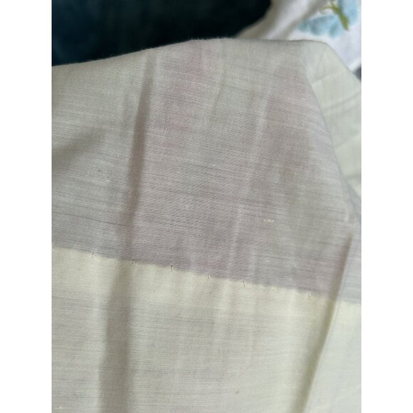 Vintage NANNETTE Pale Yellow Embroidered Butterflies Sheer Baby Dress Lace USA - Picture 5 of 14